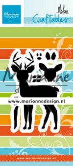 Marianne Design Craftable hert by Marleen CR1485