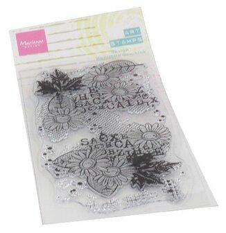 Marianne Design Clear Stamps Art stamps Chrysant MM1633 