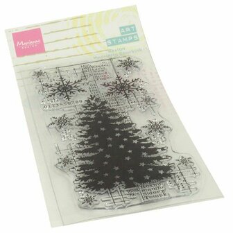 Marianne Design Clear Stamps Art stamps - Kerstboom MM1634 