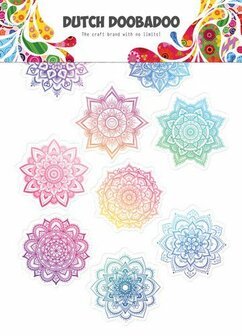 Dutch Doobadoo Dutch Sticker Art A5 mandala 