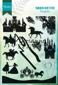 Marianne Design Clear Stamps Silhouette Fairytales CS1020 