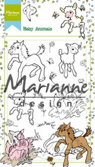 Marianne Design Stempel Hetty&lsquo;s Baby Animals HT1630