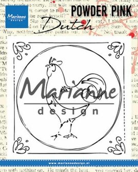 Marianne Design Clear stamp P. Pink - Nederlandse haan PP2805 