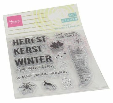 Marianne Design Clear Stamps Art stamps Hallo Herfst (NL) MM1631 