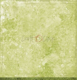 Craft OClock Double-sided paper 12&quot;*12&quot; Basic 01 - Green Mood - 03