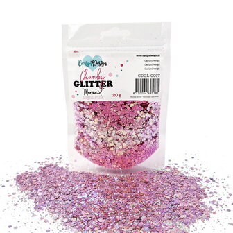 CarlijnDesign Chunky glitter Mermaid Light Pink