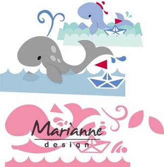 Marianne Design collectable eline&#039;s walvis COL1430