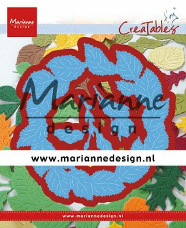 Marianne Design Creatable Tiny&lsquo;s bladeren krans LR0624