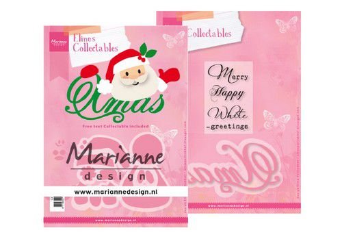 Marianne Design Collectable Eline&lsquo;s Santa Xmas (Eng) COL1477 