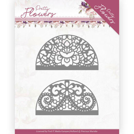 Dies - Precious Marieke - Pretty Flowers - Lace Circle