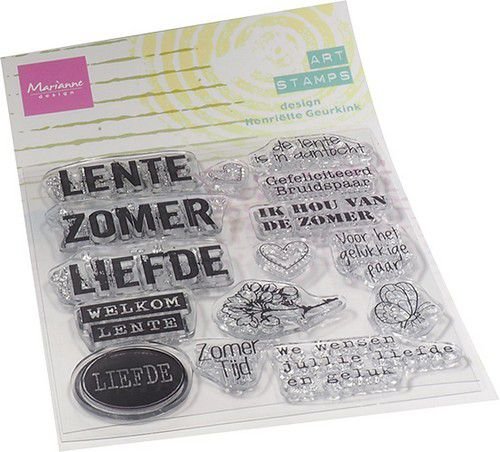 Marianne Design Clear Stamps Art stamps - zomertijd (NL) MM1638 