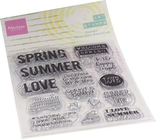 Marianne Design Clear Stamps Art stamps - Summertime (ENG) MM1639 