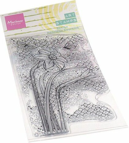 Marianne Design Clear Stamps Art stamps - Daffodile MM1641 