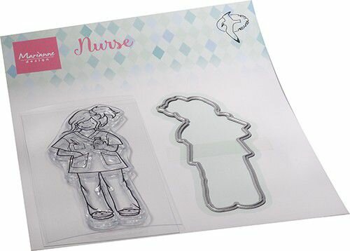 Marianne Design Clear Stamps hetty&lsquo;s Verpleegster HT1661 