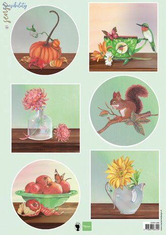 Marianne Design Decoupage Herfst EWK1289 A4 