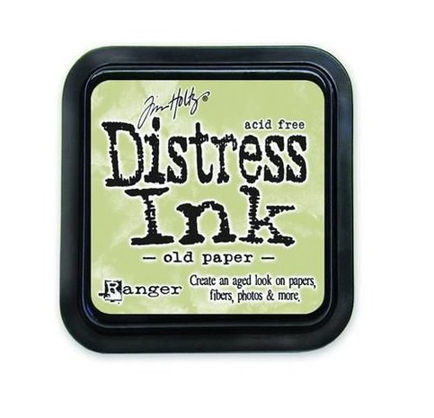 Ranger Distress Inks pad - old paper stamp pad Tim Holtz