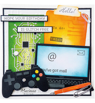 Marianne Design Creatable Game controller LR0762 110x160mm