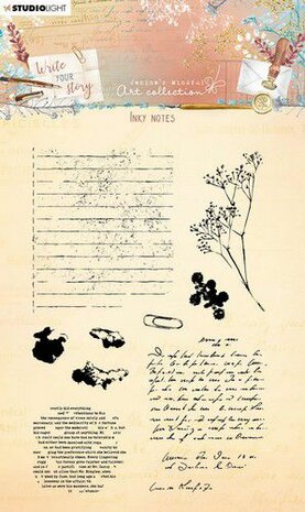 Studio Light Clear Stamp JMA Write Your Story nr.210 JMA-WYS-STAMP210 A6