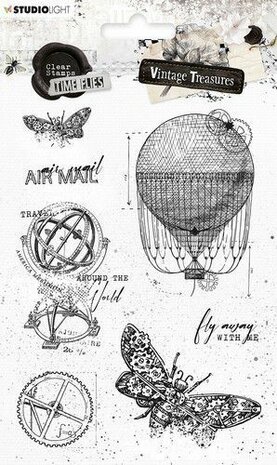 Studio Light Clear stamp Vintage Treasures nr.248 SL-VT-STAMP248 105x148mm