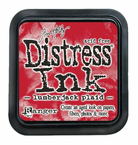 Ranger Distress Inks Pad - Lumberjack plaid TIM82354 Tim Holtz 