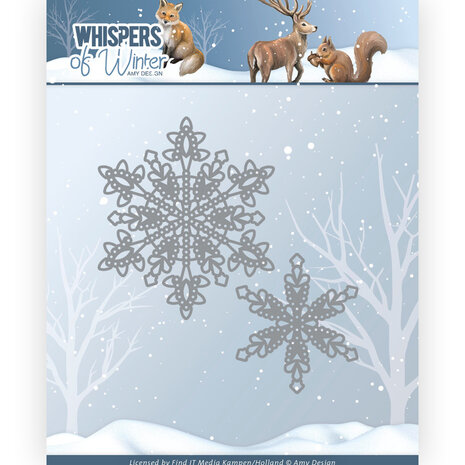 Dies - Amy Design &ndash; Whispers of Winter - Snowflakes