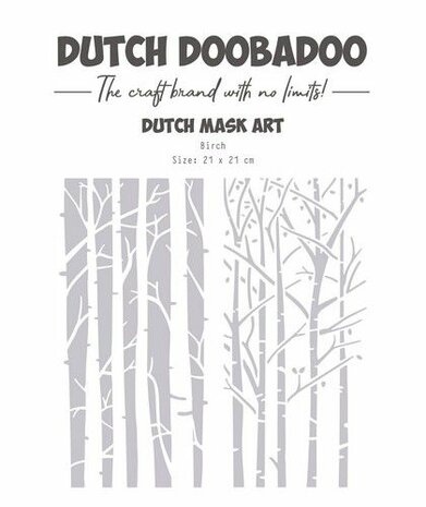 Dutch Doobadoo Mask Art Slimline Berken 470.784.202 21x21cm