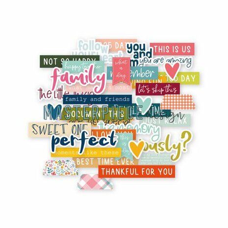 Masterpiece Die-cuts Indian Summer tekst MP202029