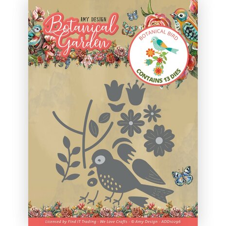 Dies - Amy Design - Botanical Garden - Botanical Bird