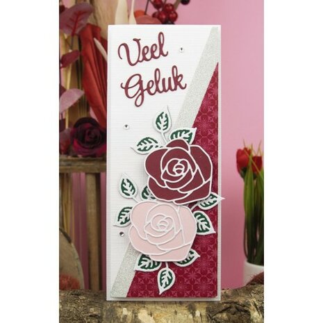 Card Deco Essentials - Mini Dies - 66 - Rose