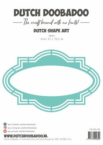 Dutch Doobadoo Shape Art James A5 470.784.219