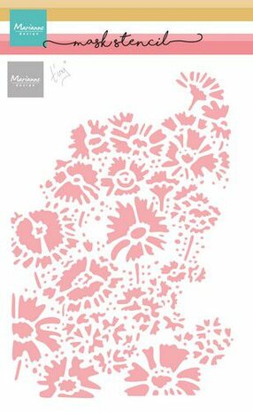 Marianne Design Mask Stencil - Tiny&lsquo;s bloemenveld PS8139 210x149 cm