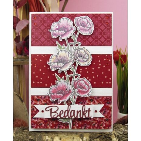 Poppy - Clear Stamp - Card Deco Essentials