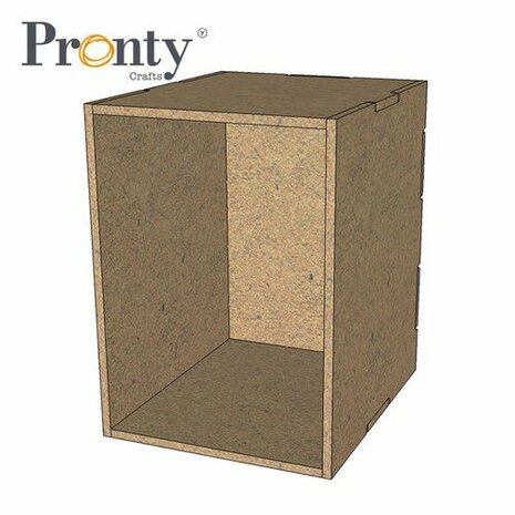 Pronty MDF Opbergsysteem Half Box 460.483.012 110x150x130mm - 4mm