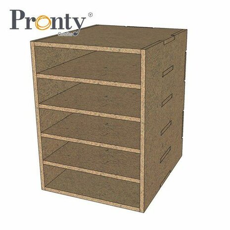 Pronty MDF Opbergsysteem Half Box Drawer 460.483.019 110x150x130mm - 4mm