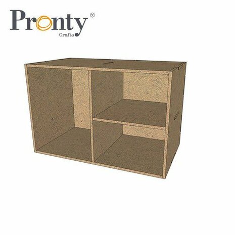 Pronty MDF Opbergsysteem Half Box Three boxes 460.483.021 220x150x130mm - 4mm