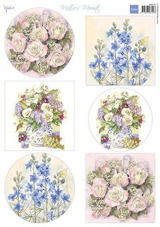 Marianne Design Decoupage Mattie&lsquo;s Mooiste - Veldbloemen MB0191