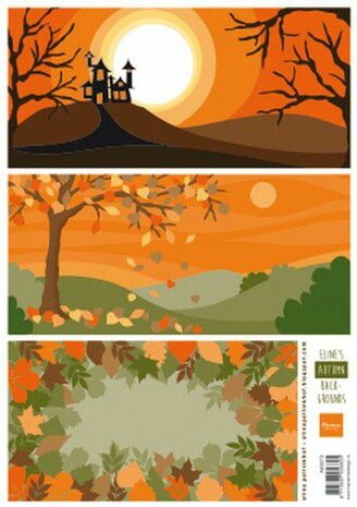 Marianne Design Knipvellen Eline&lsquo;s Autumn Backgrounds AK0073 A4