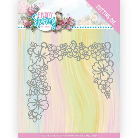 Dies -Amy Design - Enjoy Spring - Flower Edge