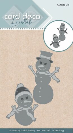 Card Deco Essentials Cutting Die - Snowmen