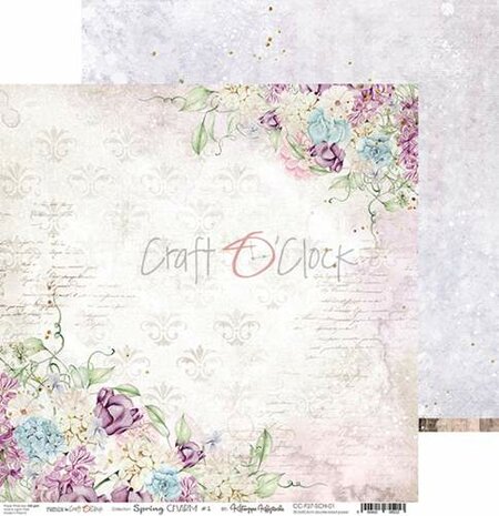 Craft OClock Paper Collection Set Spring Charm 30,5x30,5 cm