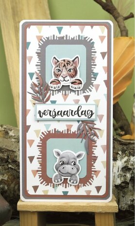 Cutting Sheets - Yvonne Creations - Young and Wild - Small Elements