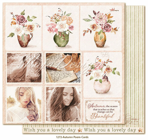 Maja Design Autumn Poem - Collection Pack 30,5 x 30,5 cm