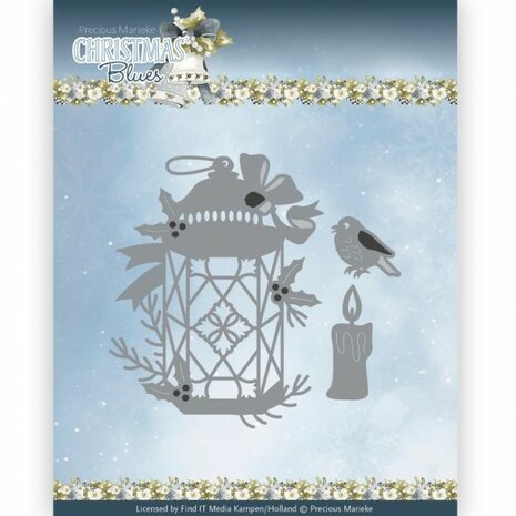 Dies - Precious Marieke - Christmas Blues - Christmas Lantern