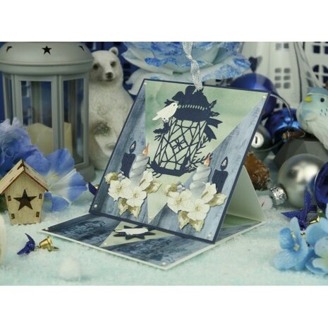 Dies - Precious Marieke - Christmas Blues - Christmas Lantern