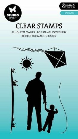 Studio Light Clear Stamp Dad &amp; Kid Essentials nr.666 SL-ES-STAMP666 62x93mm