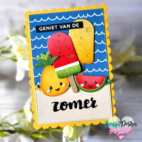 CarlijnDesign snijmallen Zomer vakantie