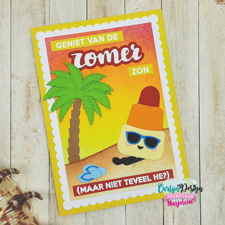 CarlijnDesign snijmallen Zomer vakantie