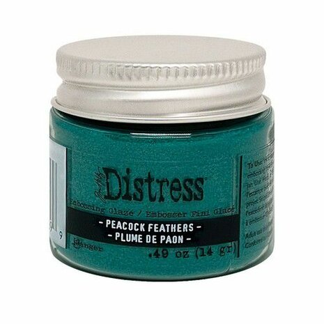 Ranger Distress Embossing Glaze - Peacock Feathers TDE84099 Tim Holtz