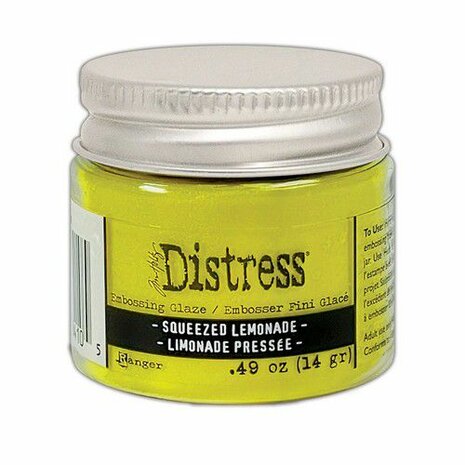 Ranger Distress Embossing Glaze - Squeezed Lemonade TDE84105 Tim Holtz