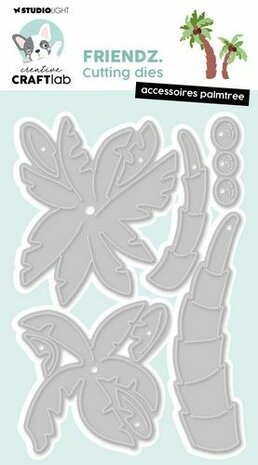 Studio Light Cutting Die Accessoires palmtree Friendz nr.835 CCL-FR-CD835 127x84mm